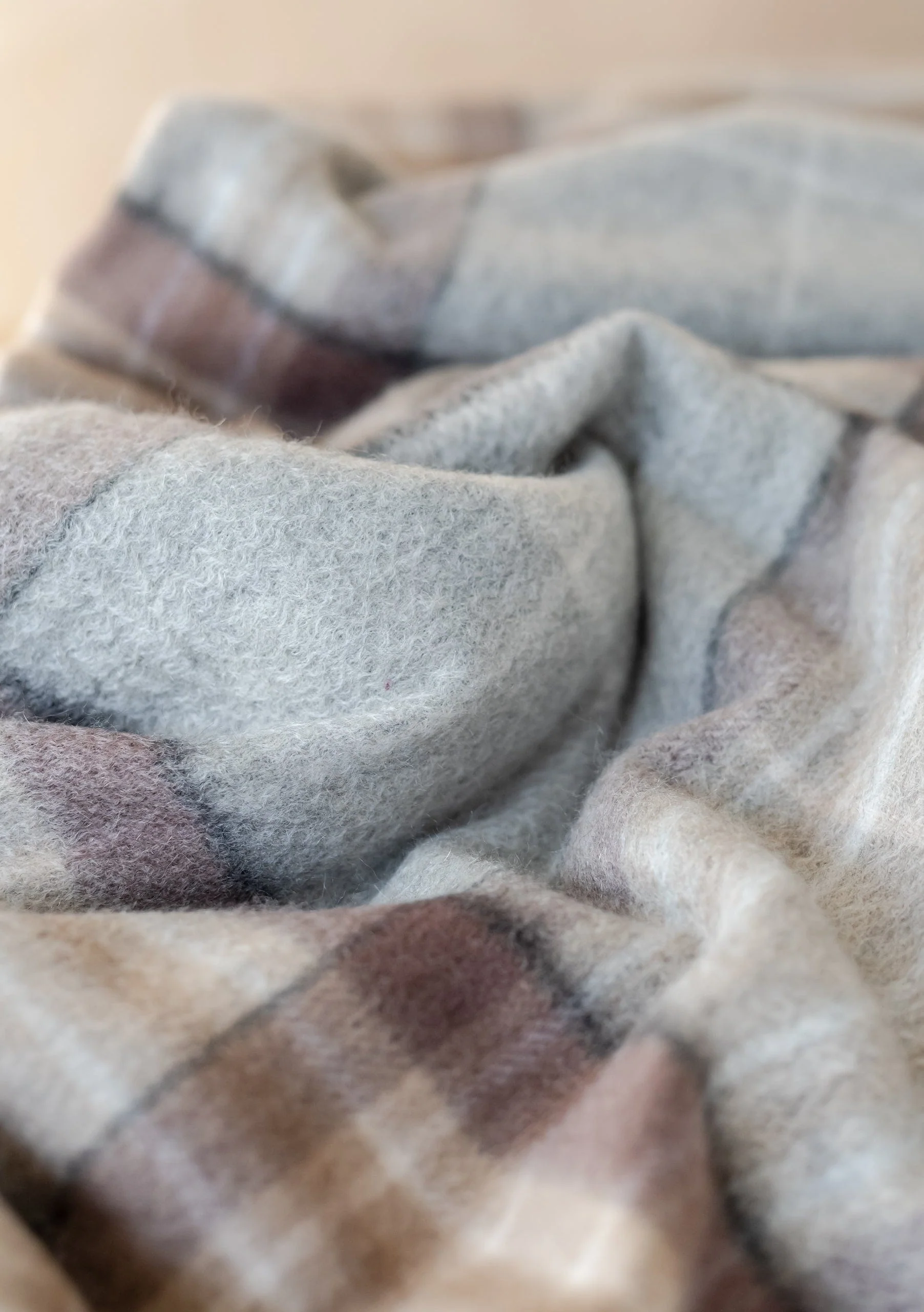 Cashmere Blanket Scarf in Mackellar Tartan - Image 3