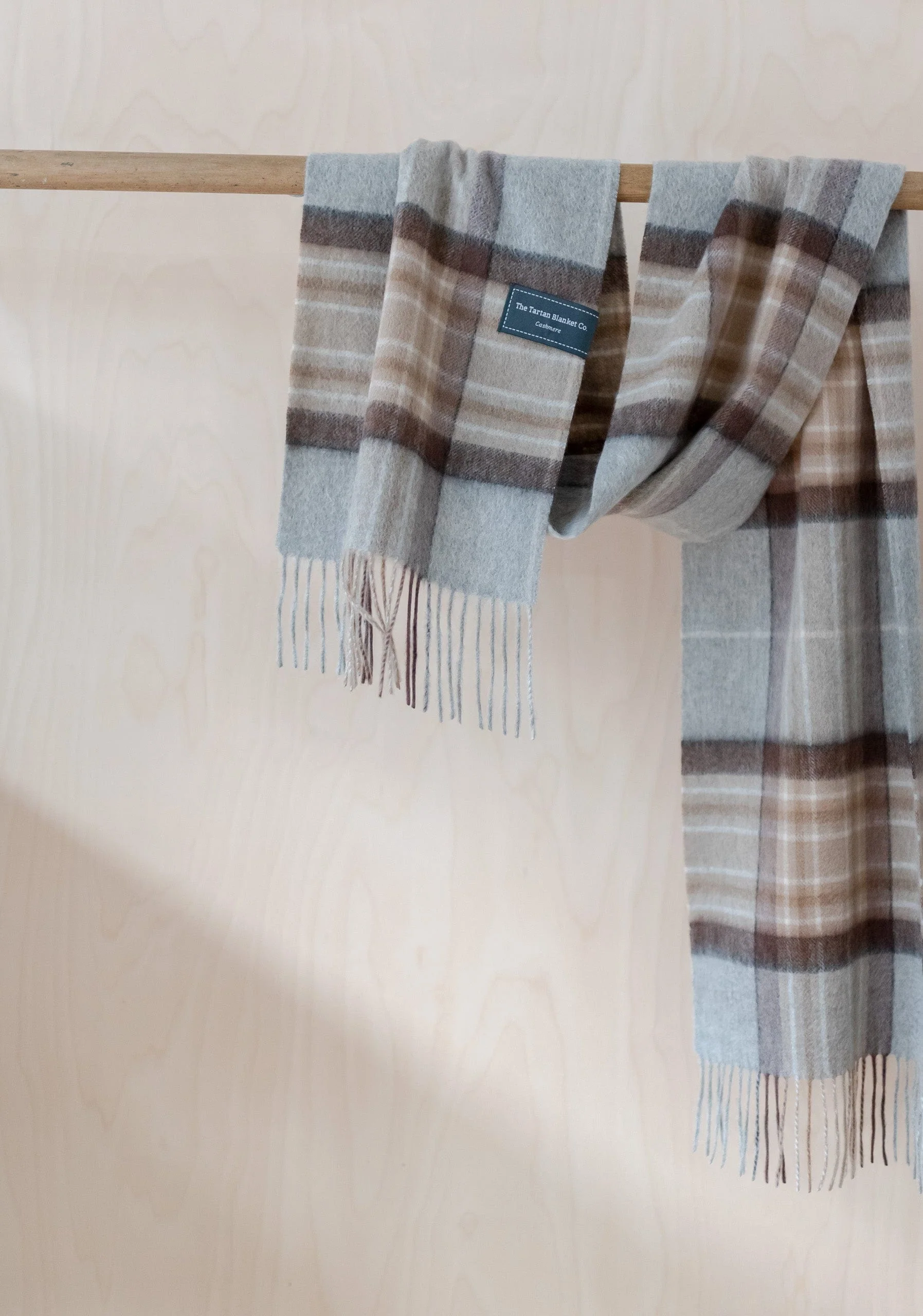 Cashmere Scarf in Mackellar Tartan - Image 2
