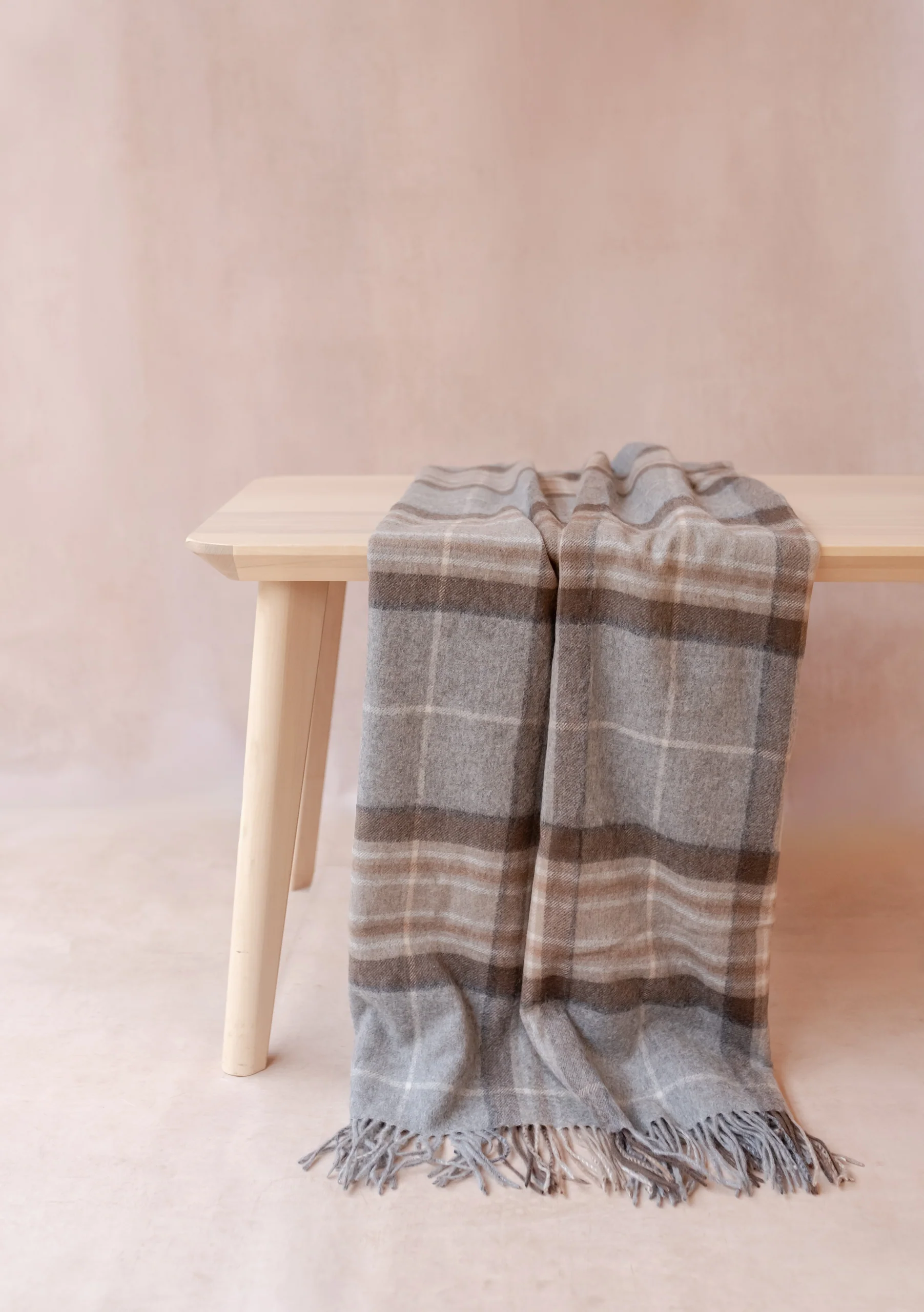 Cashmere Small Blanket in Mackellar Tartan