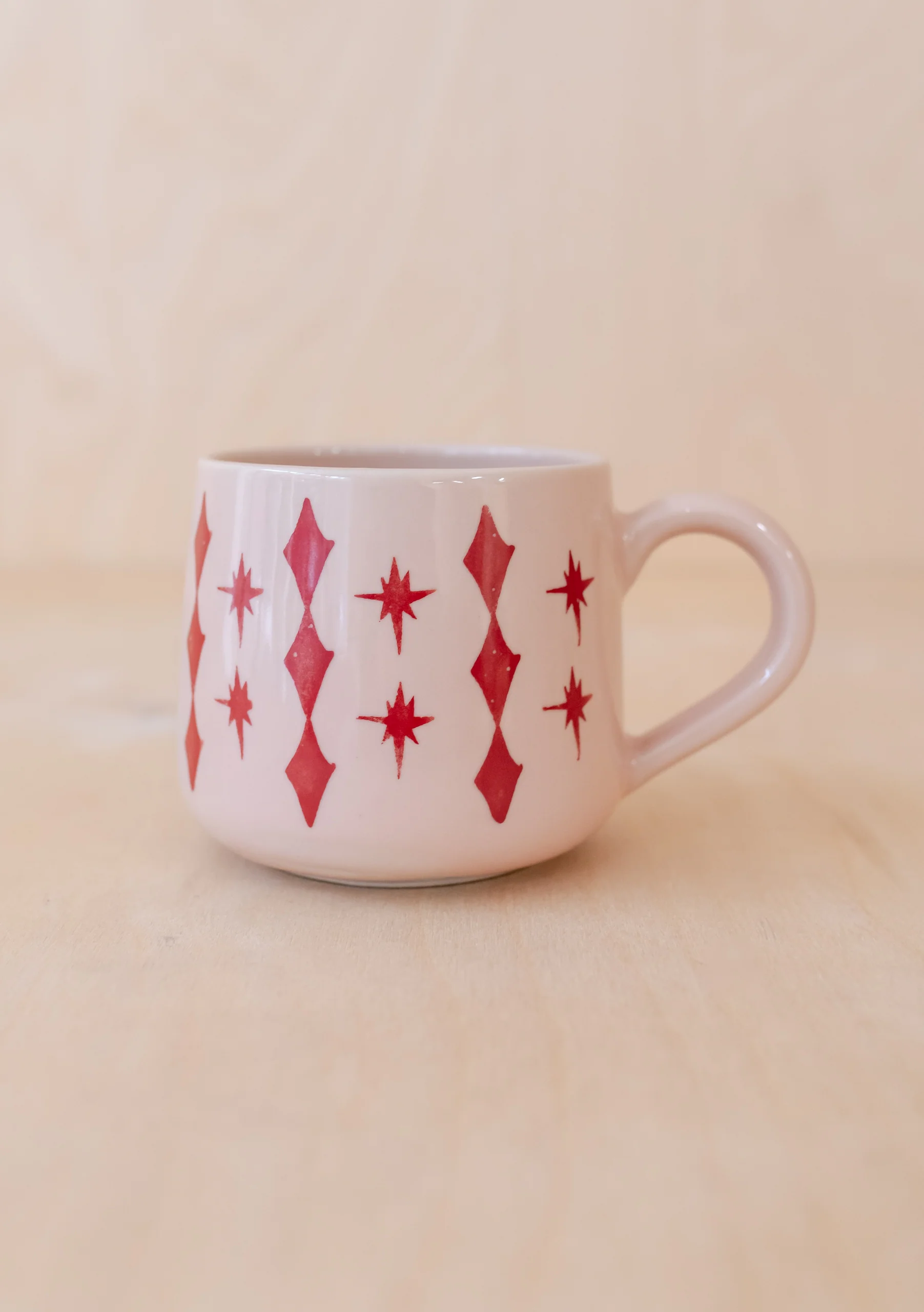 Celestial Pink Hand-Painted Mug