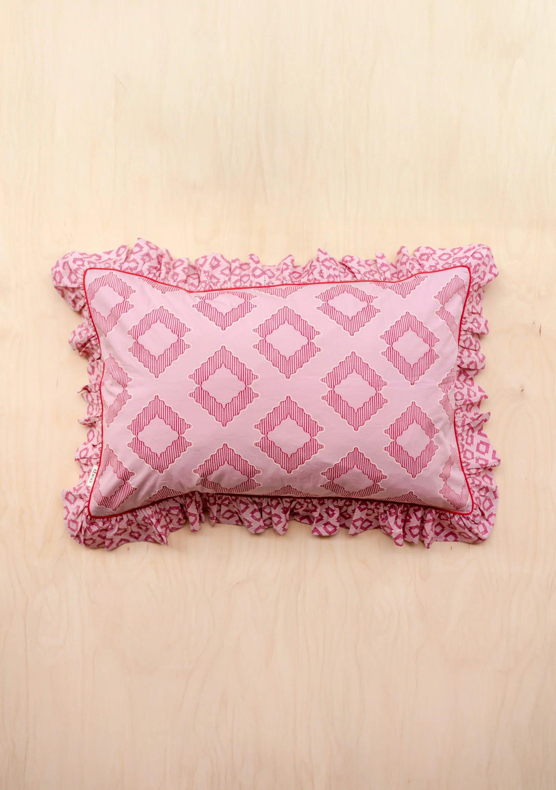 100% Cotton Bedding in Pink Diamond - Image 6