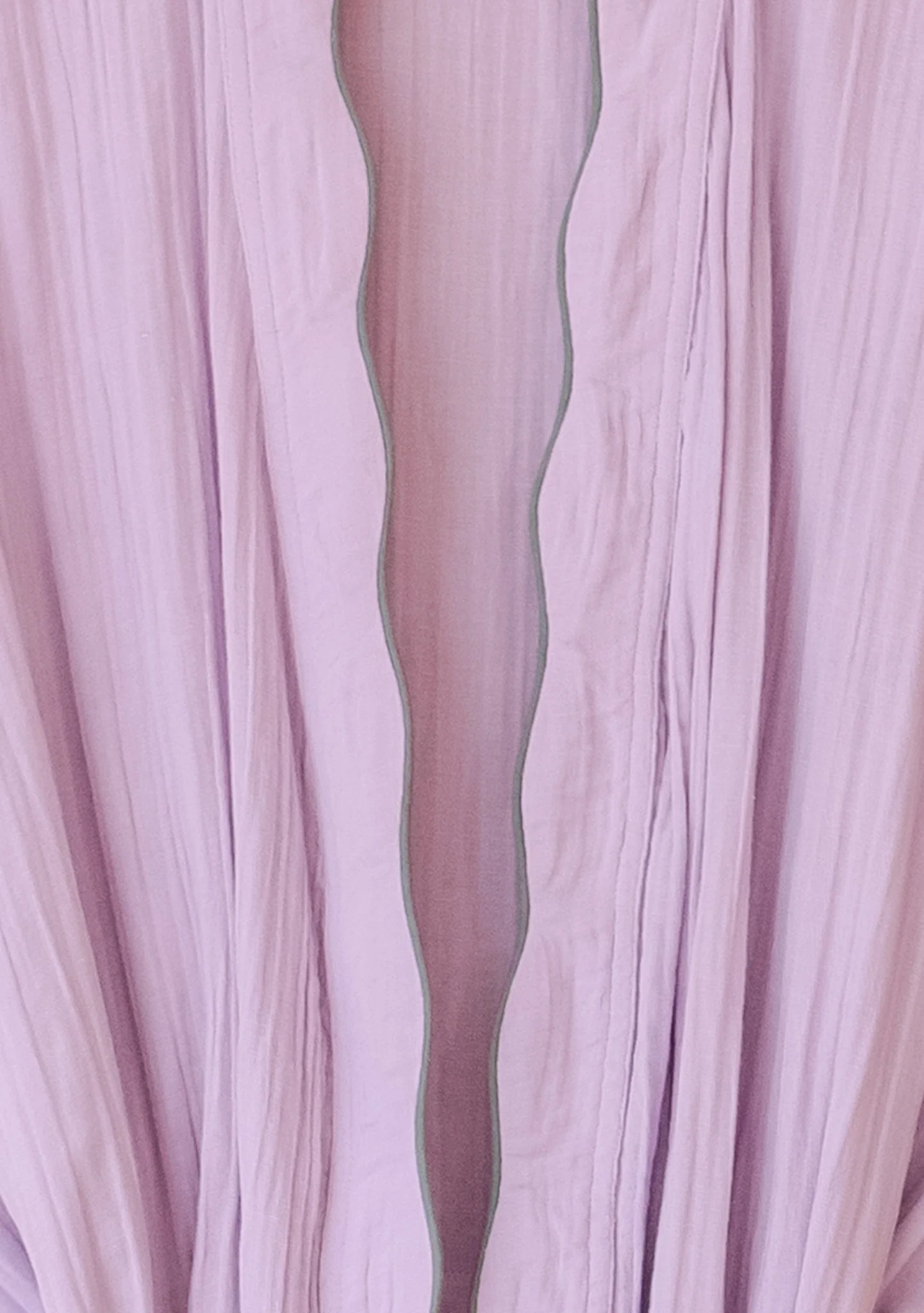 Cotton Robe in Lilac - Image 5