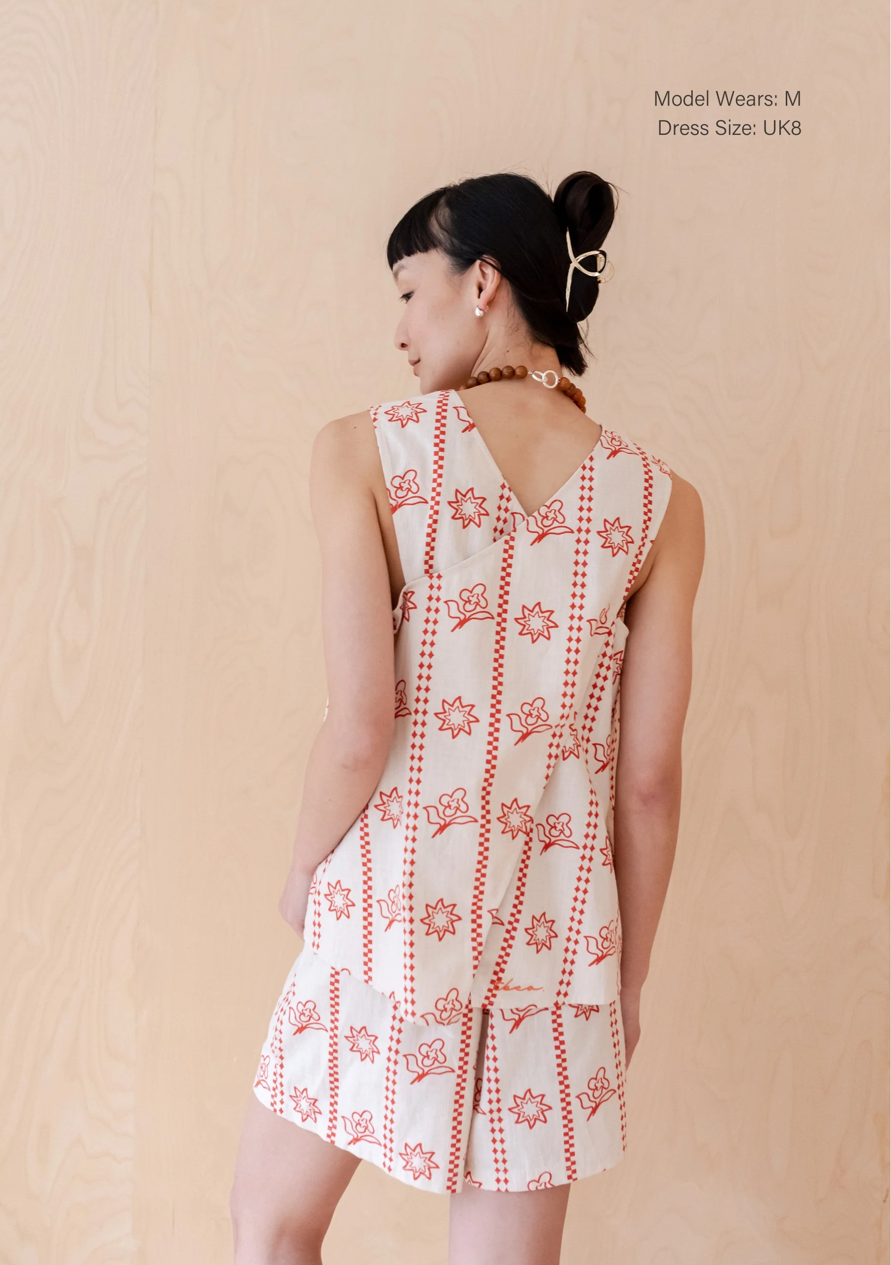 Cotton Short Set in Flora Sun - Image 3