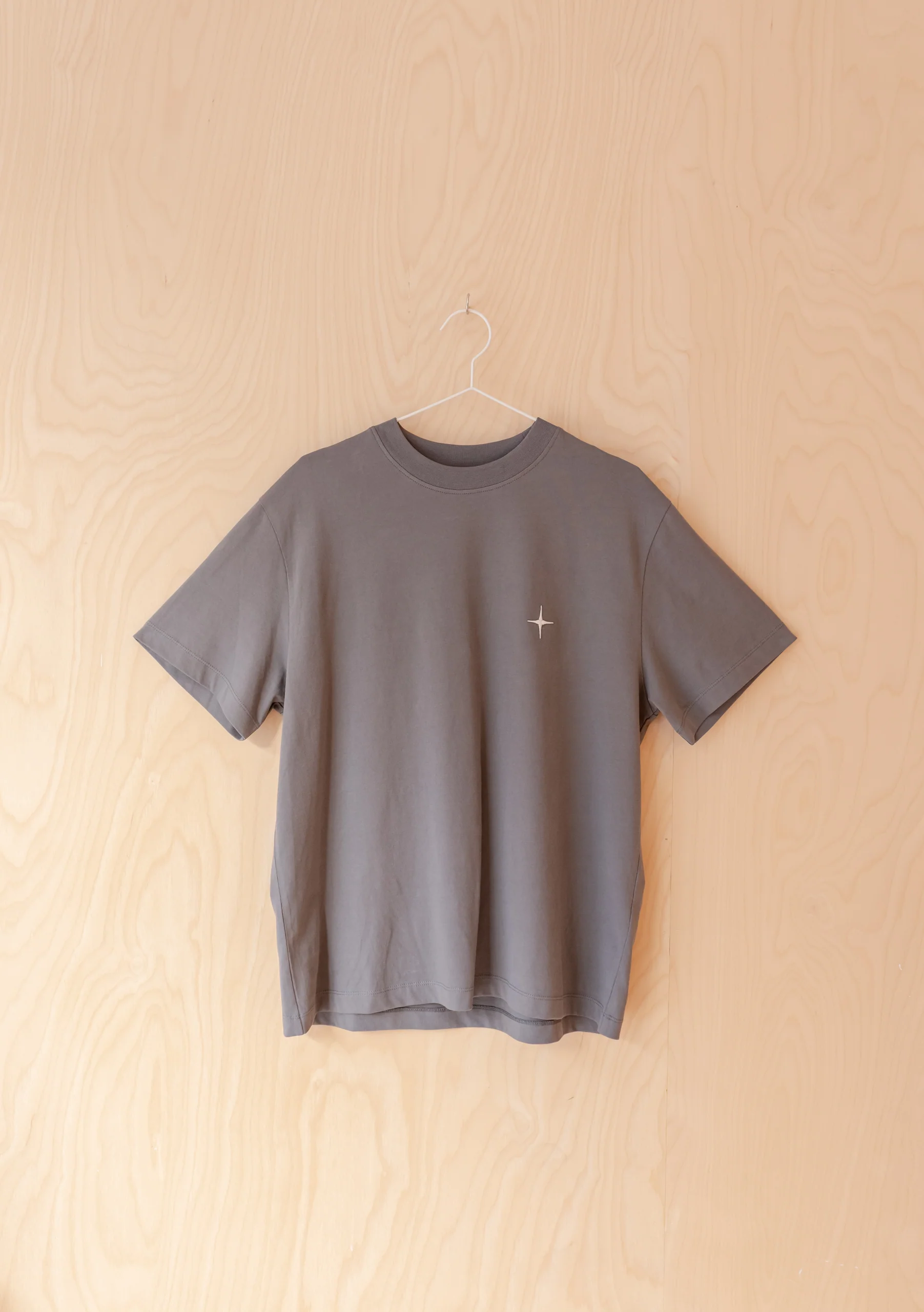 Cotton T-Shirt in Charcoal Dice - Image 3