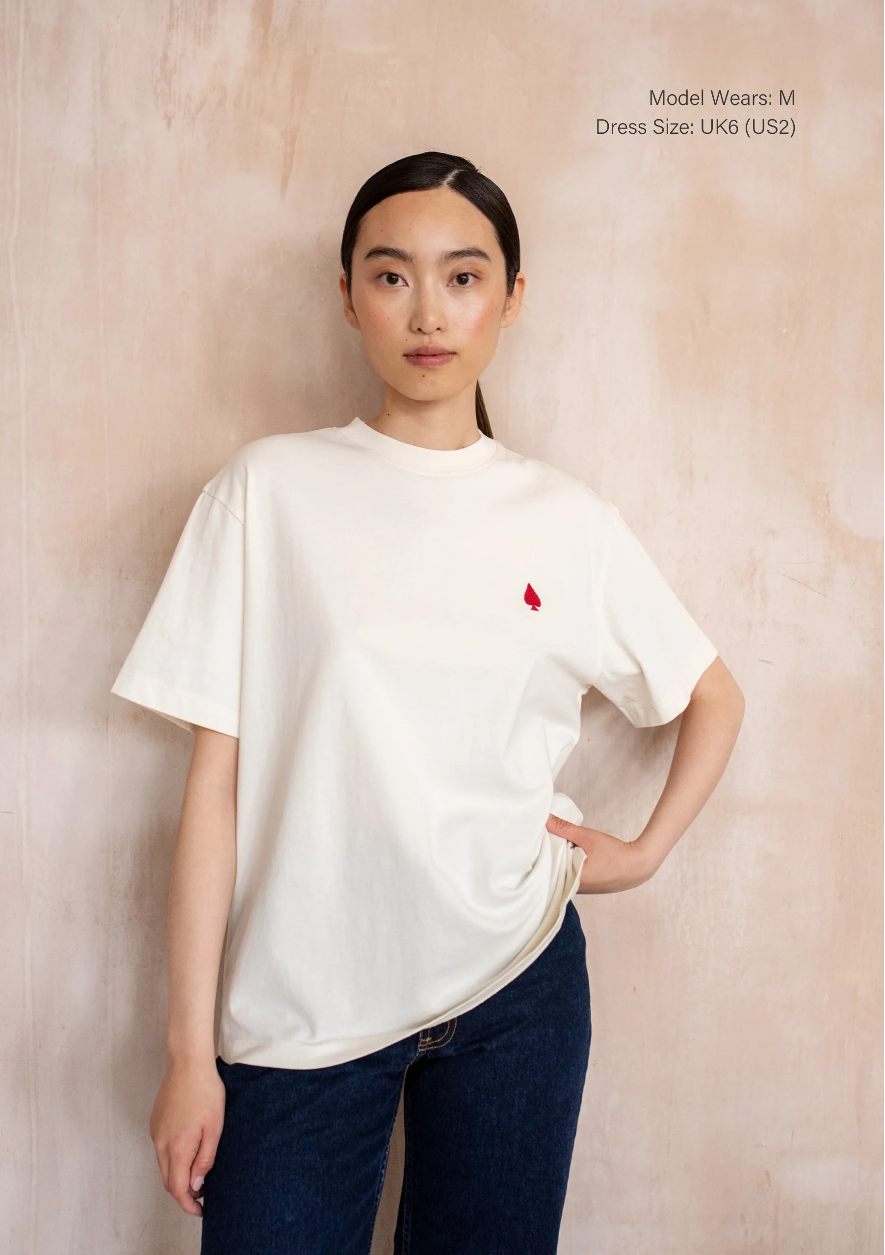 Cotton T-Shirt in Good Luck Cards - Image 3