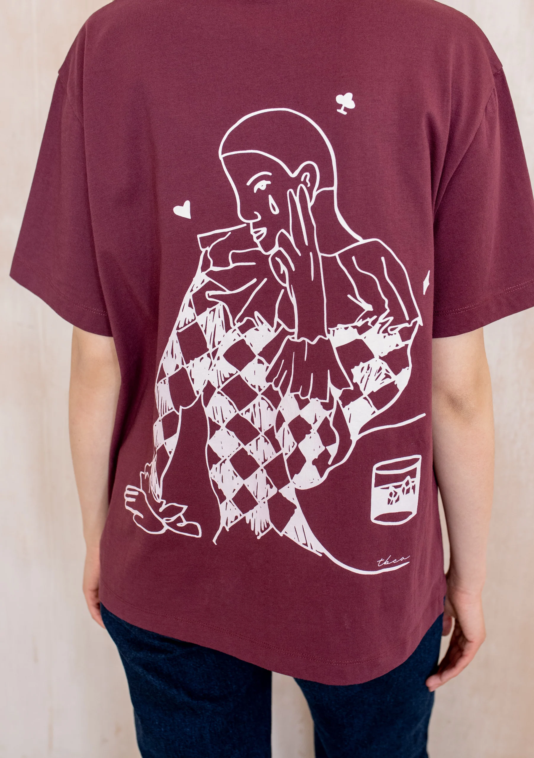 Cotton T-Shirt in Harlequin - Image 4