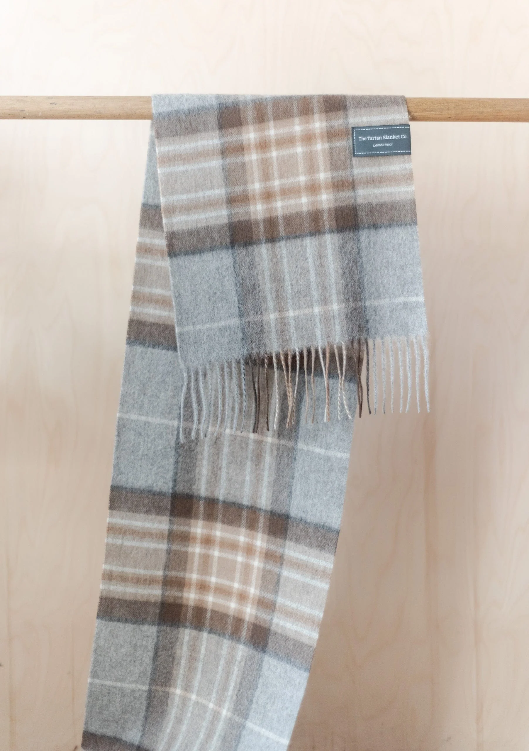 Lambswool Scarf in Mackellar Tartan - Image 3
