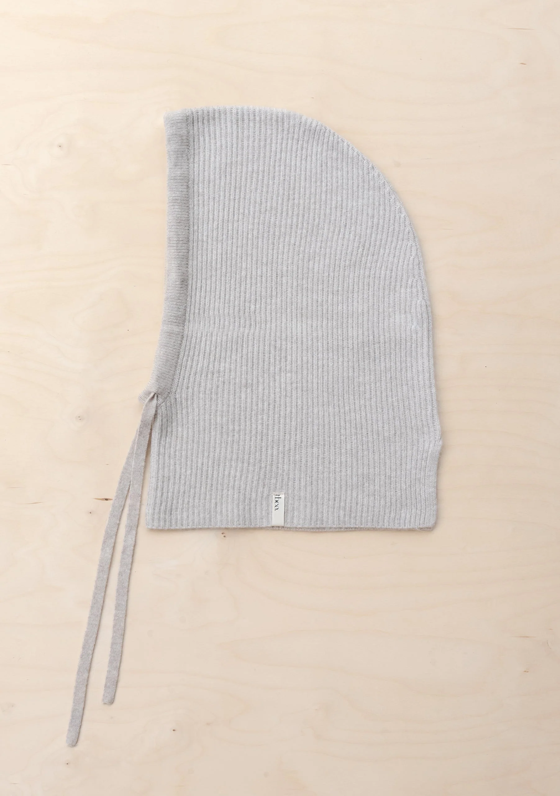 Merino Hood in Oatmeal Melange - Image 3