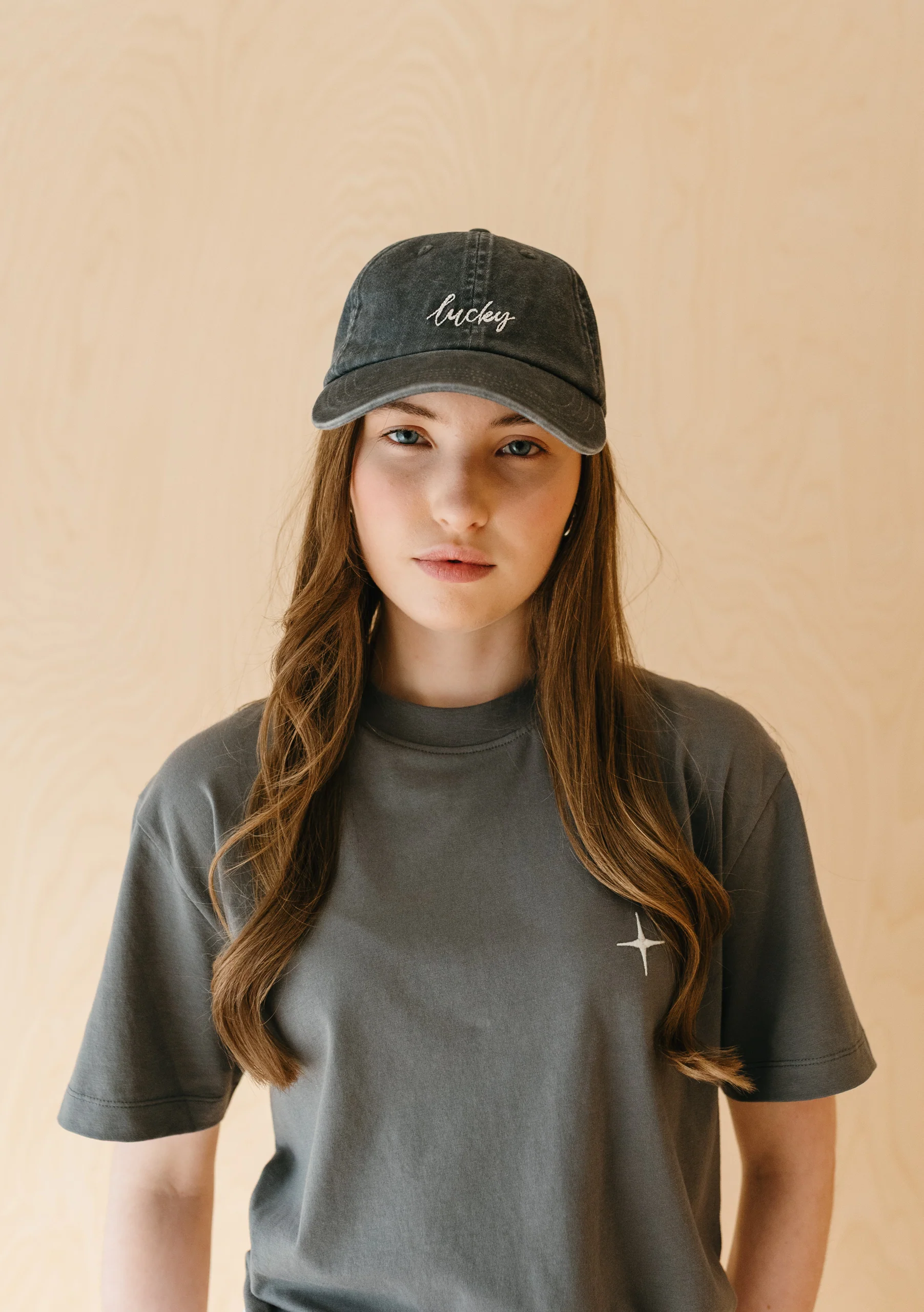 Recycled Cotton Cap in Lucky - Image 4