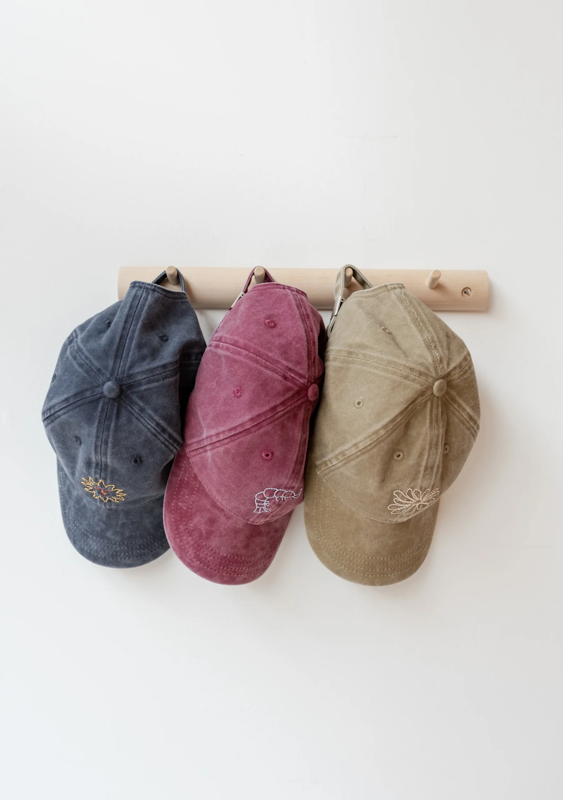 Recycled Cotton Cap in Shrimp - Image 4