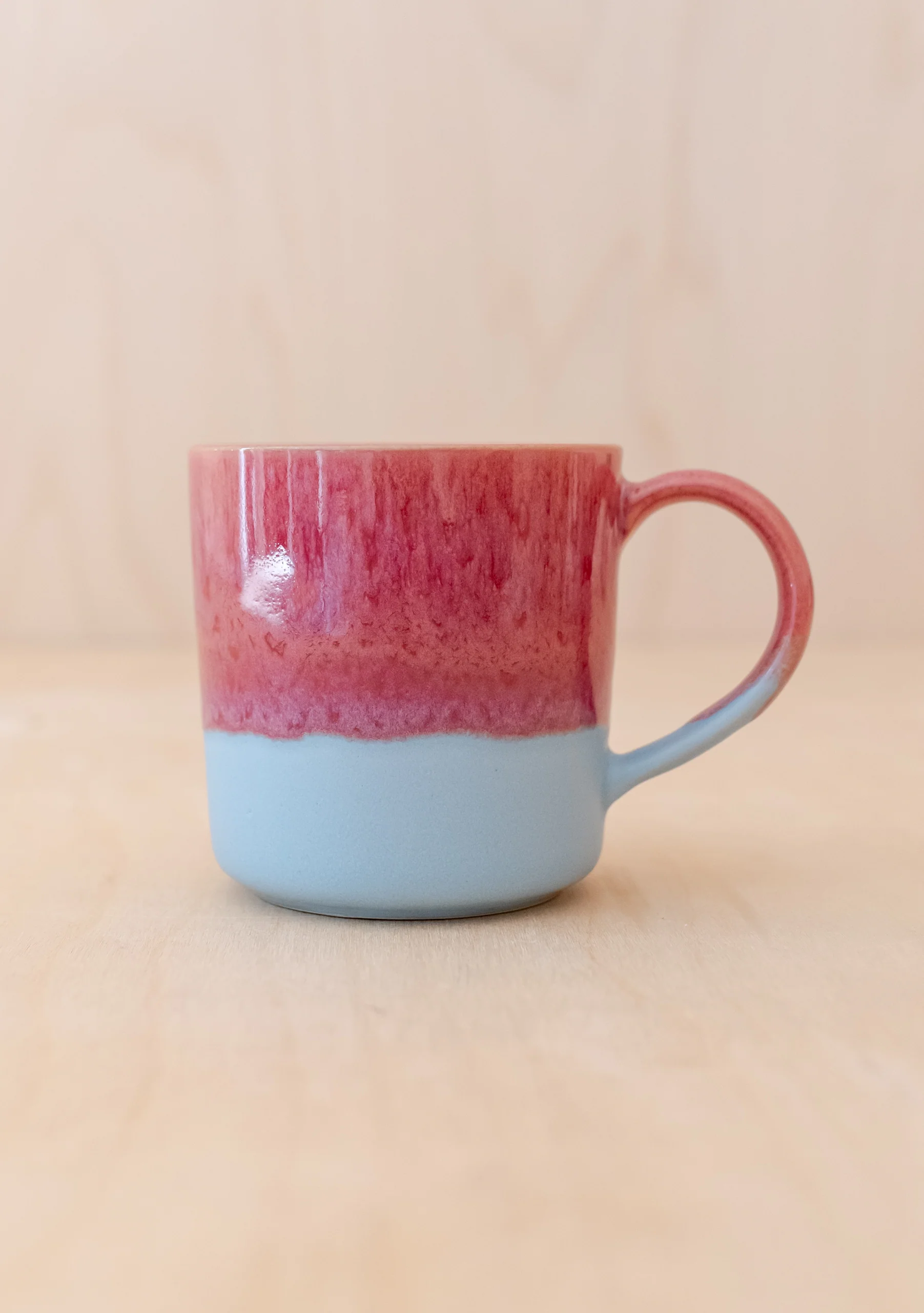 Red Dip Hand-Painted Mug