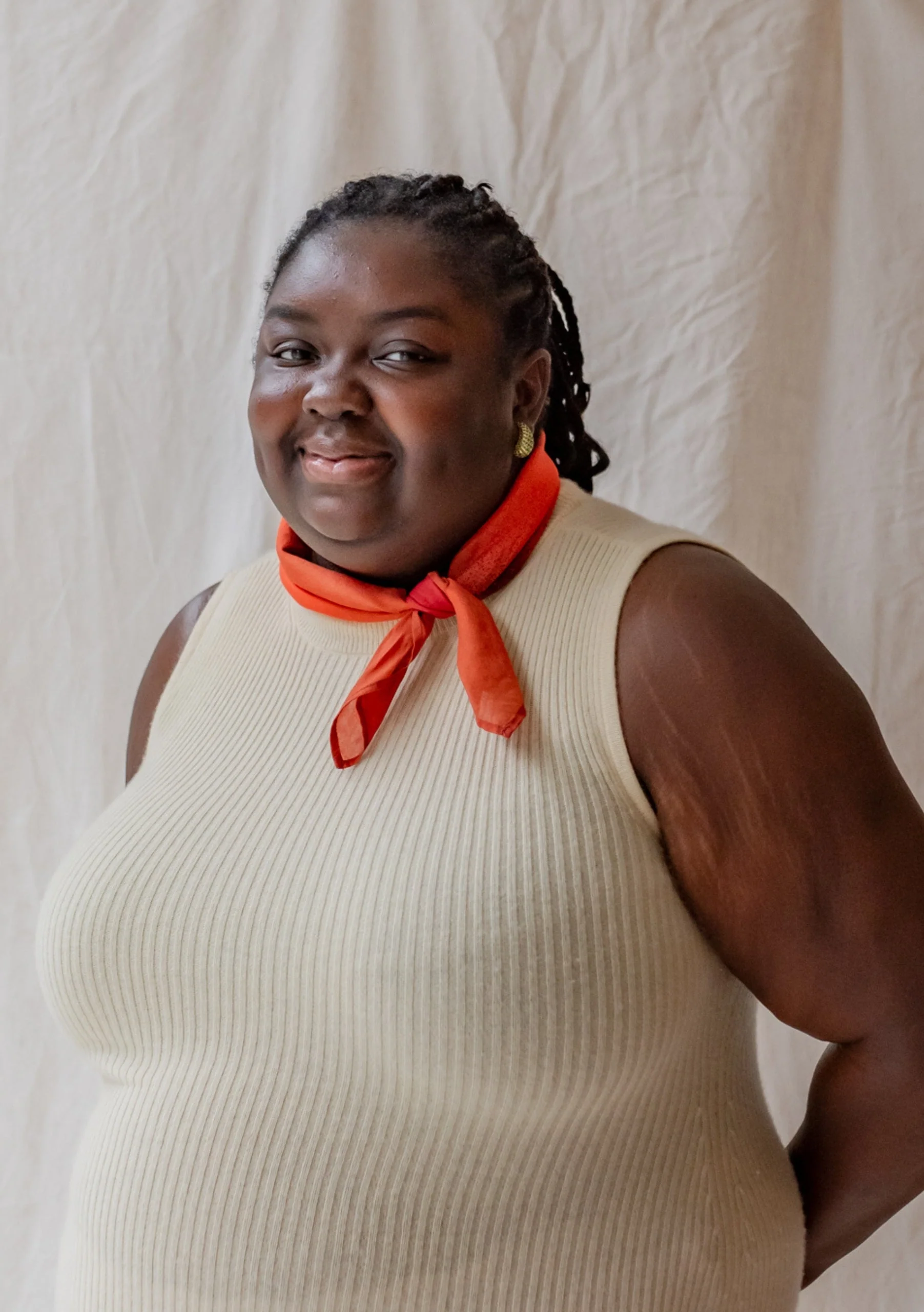 Sample Sale TBCo x Abisola Omole Hues Cotton Scarf - Image 4